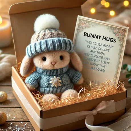 šMini Bunny Hug Cute Easter Gift