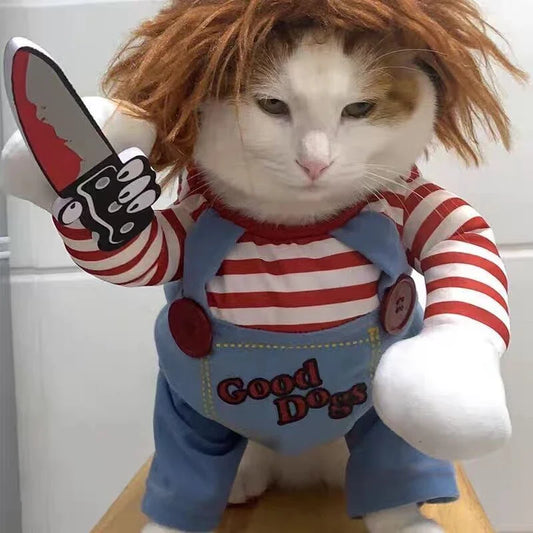 DEADLY DOLL DOG COSTUME