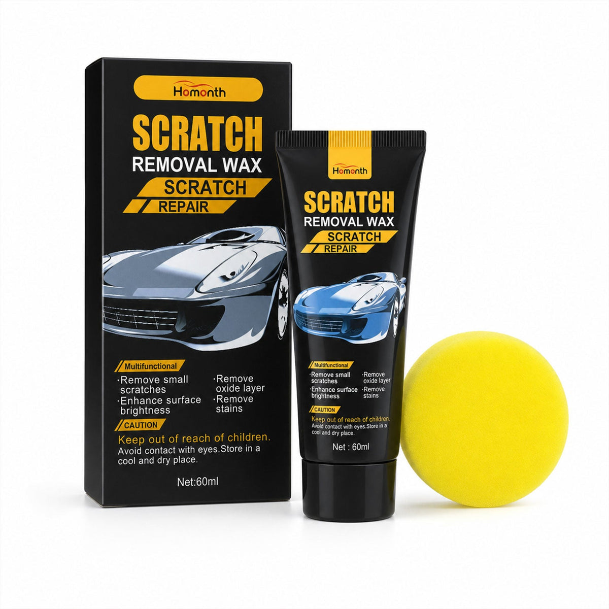 Car Scratch Removal Wax – Restore Shine & Remove Scratches 60 ml