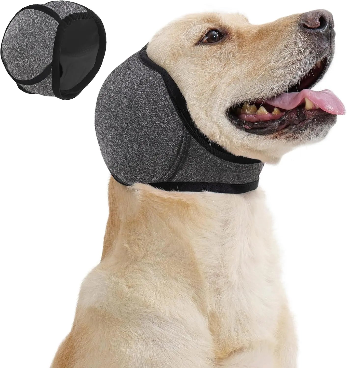 Waterproof Calming Ear Wrap for Dogs | Anxiety & Noise Relief