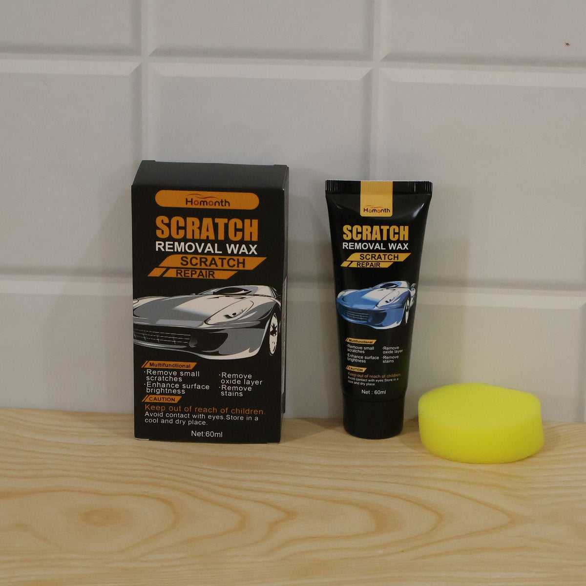 Car Scratch Removal Wax – Restore Shine & Remove Scratches 60 ml