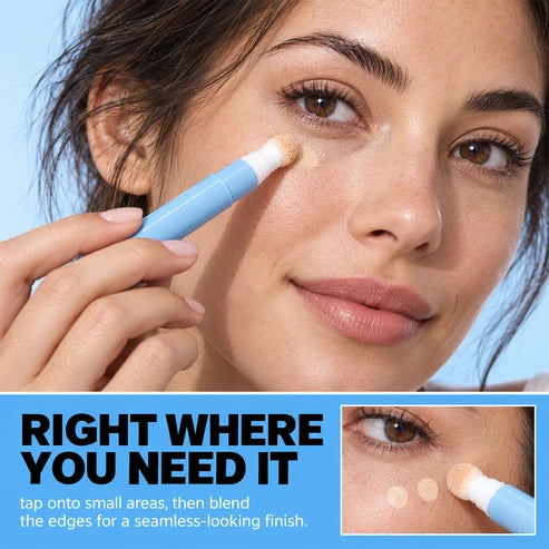 Moisturizing Concealer Face Brightening Concealer Covering Acne Scar and Dark Circles Under The Eyes Concealer Pen Liquid Makeup
