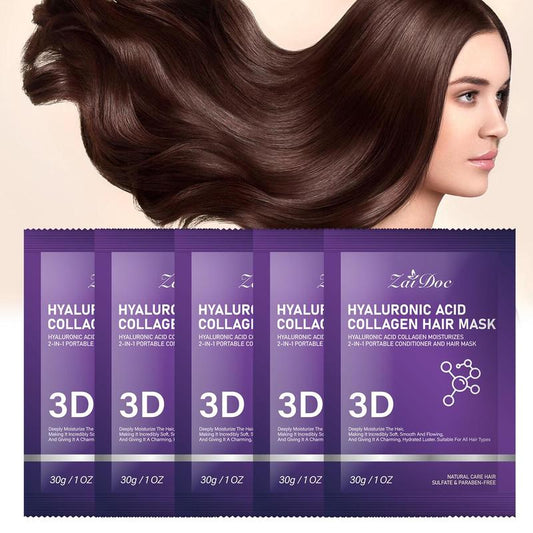 3D Hyaluronic Acid & Collagen Hair Mask 30g