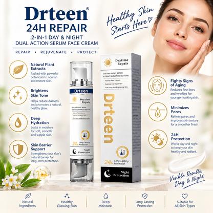 Revitalize Your Skin with Drteen 24H Repair Serum Cream: The Ultimate Day & Night Solution