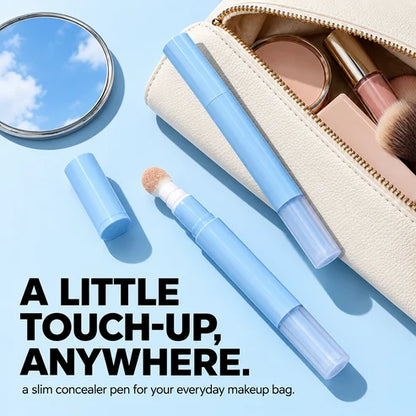 Moisturizing Concealer Face Brightening Concealer Covering Acne Scar and Dark Circles Under The Eyes Concealer Pen Liquid Makeup