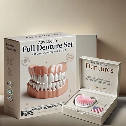 Advanced Customized Full Denture Set🦷