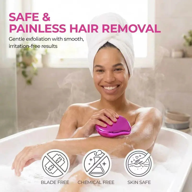 GlowErase – Crystal Hair Removal with Zero Pain and Zero Cuts