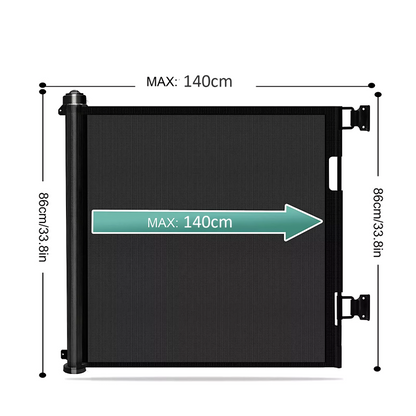 Light Retractable Safety Gate