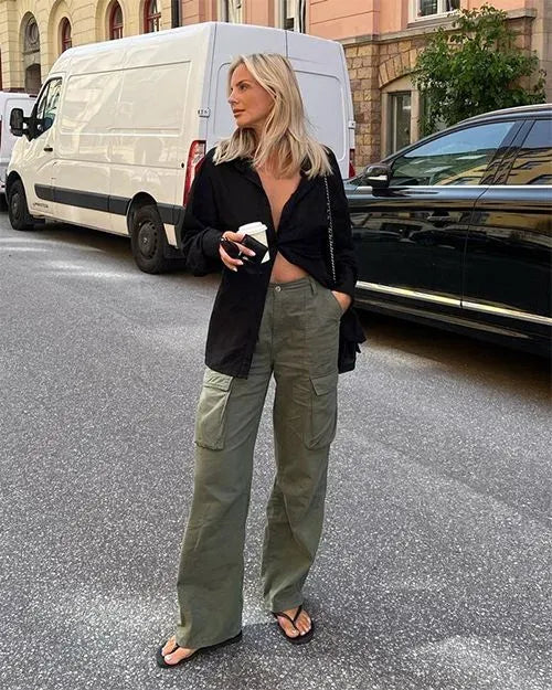 Adjustable Cargo Pants - Instantly Flatters Your Figure