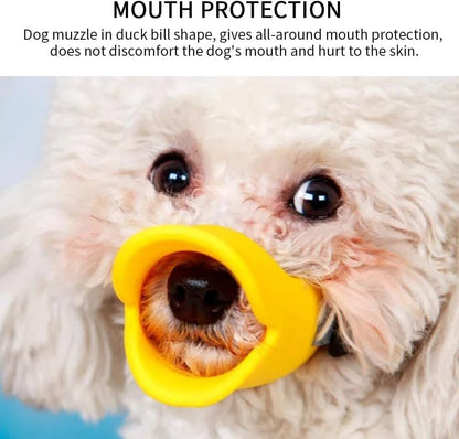 Silicone Duck-Bill Muzzle for Dogs