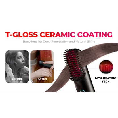 Glambrush Hair Pro™ — Smooth, Sleek Hair in Minutes