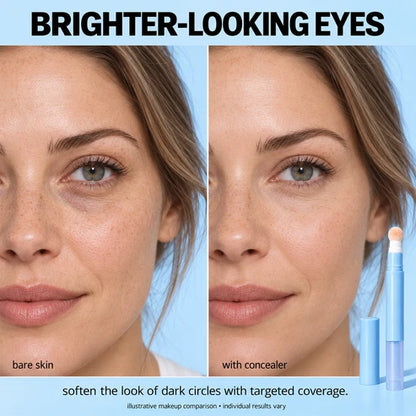 Moisturizing Concealer Face Brightening Concealer Covering Acne Scar and Dark Circles Under The Eyes Concealer Pen Liquid Makeup