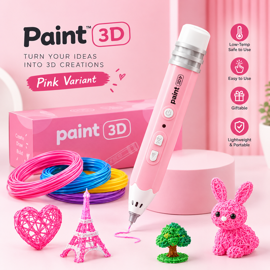 Kids 3D Printing Pen | Starter Kit or Filament Materials Kit