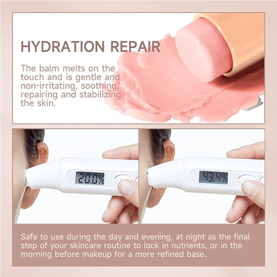 2‑in‑1 Lip & Cheek Glow Stick Long‑Lasting Moisturizing for Dewy Plump Skin