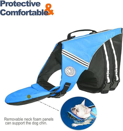 AquaPawz™ Heavy-Duty Dog Life Jacket