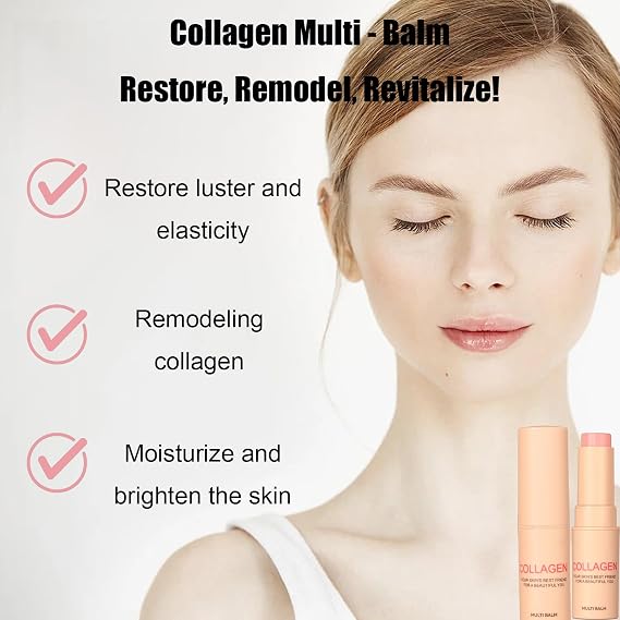 2‑in‑1 Lip & Cheek Glow Stick Long‑Lasting Moisturizing for Dewy Plump Skin
