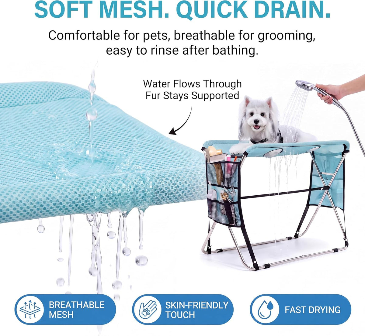 Aprolo Groom & Bath Stand™