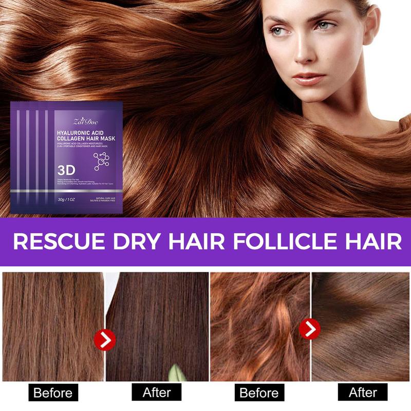 3D Hyaluronic Acid & Collagen Hair Mask 30g