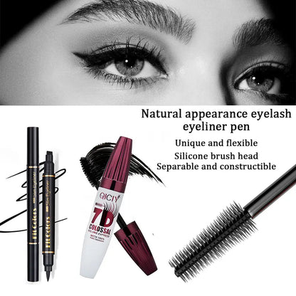 Professional Long-Lasting Curling Mascara & Eyelash Kit