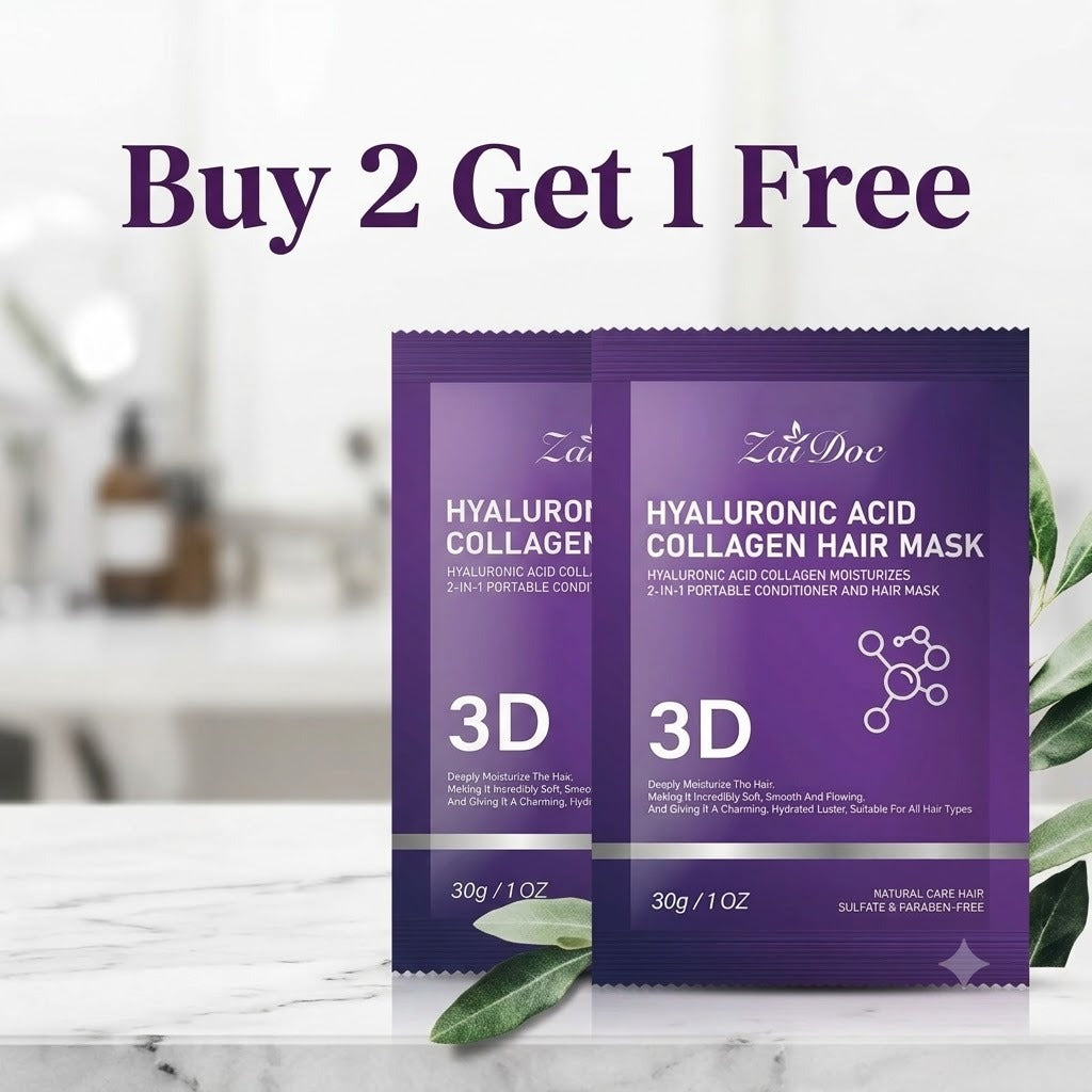 3D Hyaluronic Acid & Collagen Hair Mask 30g