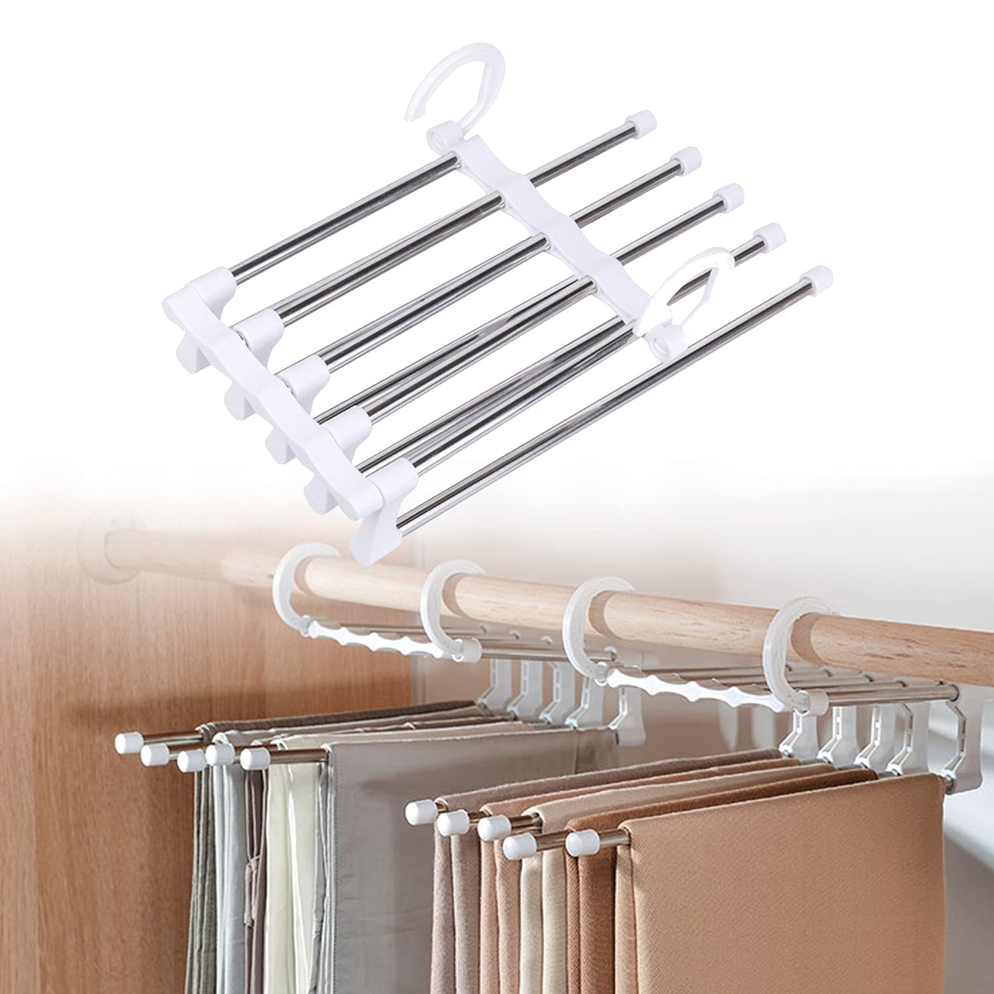 VersaRack™ - 5-in-1 Multifunctional Clothes Rack (1+1 FREE)