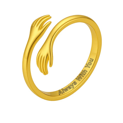 Hug Ring — Give her a hug she can  always wear. 💫