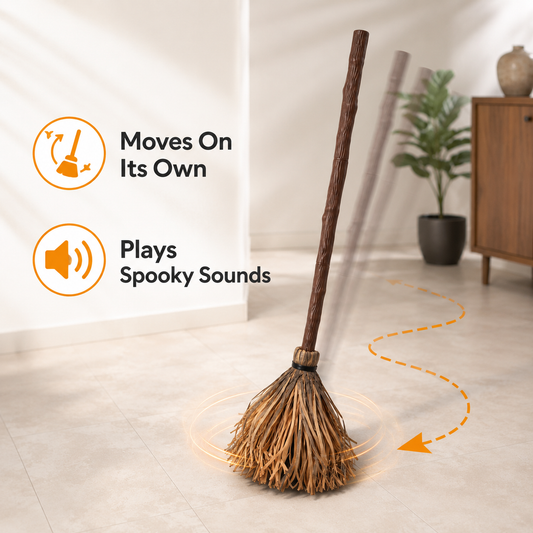 Broomy™ Floating Witch Broom