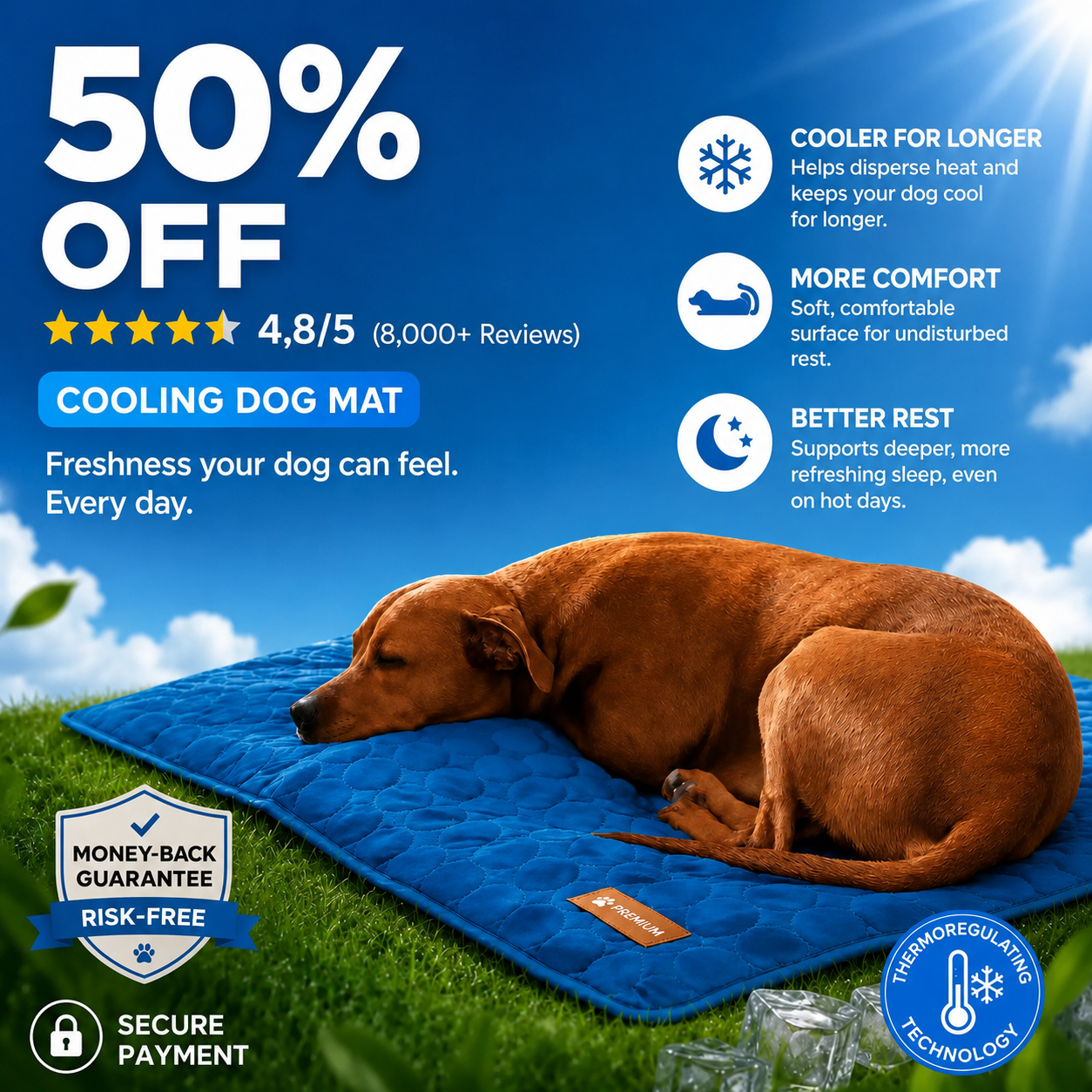 CoolRest – More Coolness and Rest for Your Dog