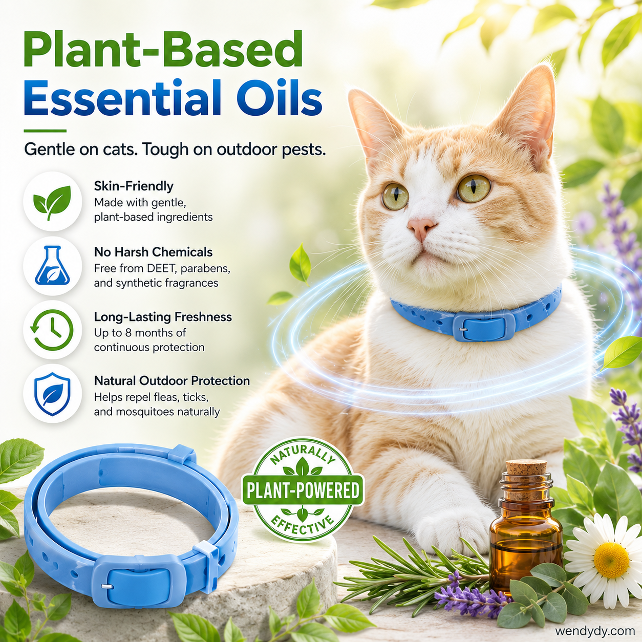 FleaFree™ Natural Pet Defense Collar