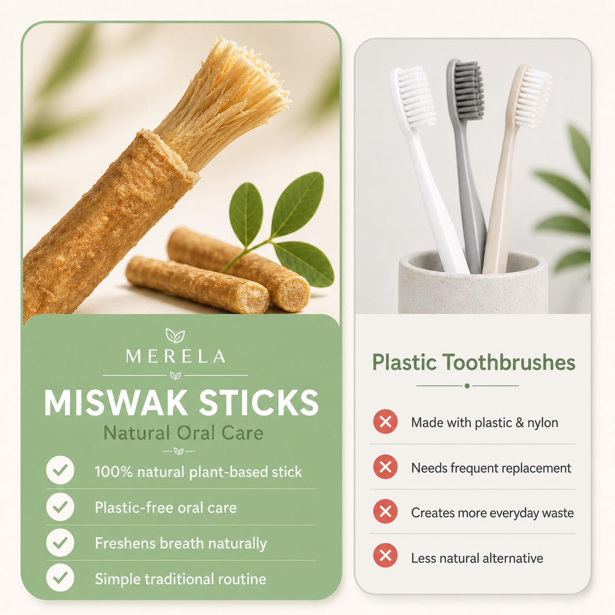 Natural Miswak Whitening Stick