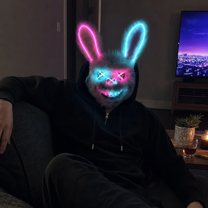 The Nightlight — LED Glow Bunny Mask