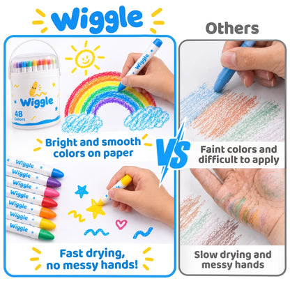 WipeAway™ — 48 Bright Colours, Endless Ideas