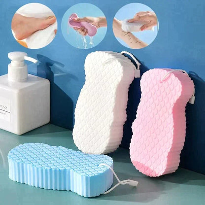 ExfoGlow™ Exfoliating Bath Sponge (Pack of 2)