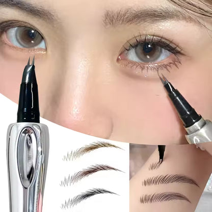 Aprolo Dual-Tip Eyebrow Pencil – Waterproof, Smudge-Proof, Natural Look
