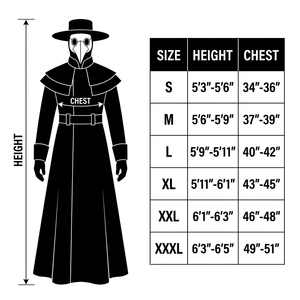 The Black Death — Plague Doctor Costume