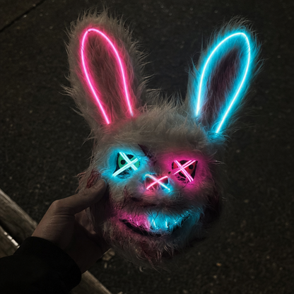 The Nightlight — LED Glow Bunny Mask