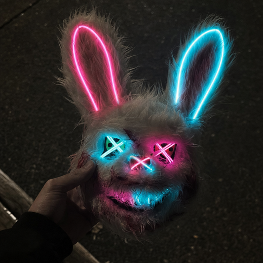 The Nightlight — LED Glow Bunny Mask