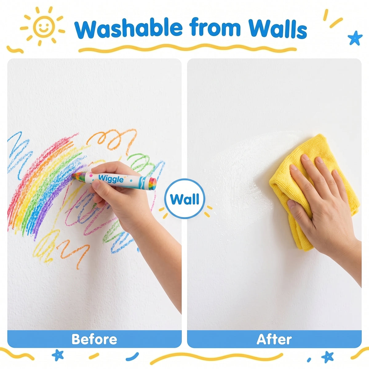 WipeAway™ — 48 Bright Colours, Endless Ideas