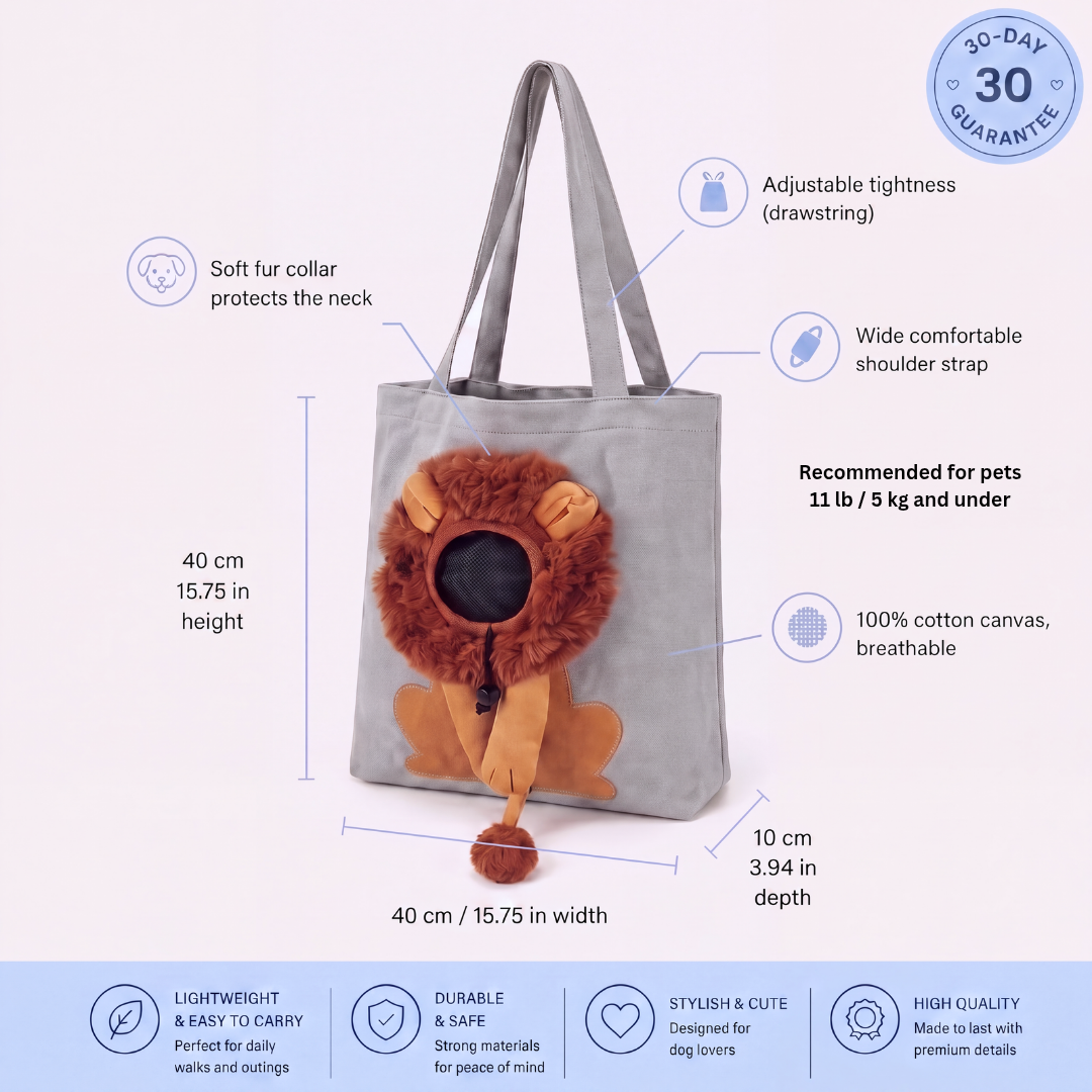 Peek & Carry Pet Tote Bag