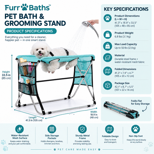 Aprolo Groom & Bath Stand™