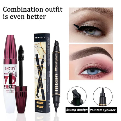 Professional Long-Lasting Curling Mascara & Eyelash Kit
