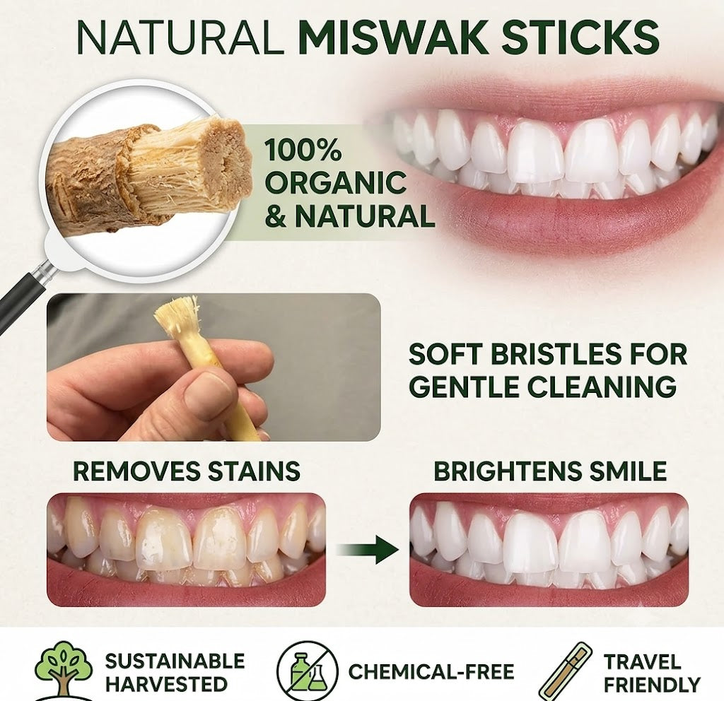Natural Miswak Whitening Stick