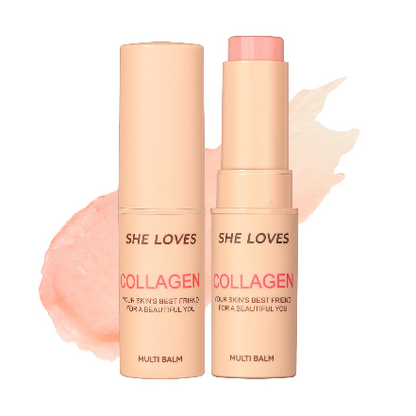 2‑in‑1 Lip & Cheek Glow Stick Long‑Lasting Moisturizing for Dewy Plump Skin