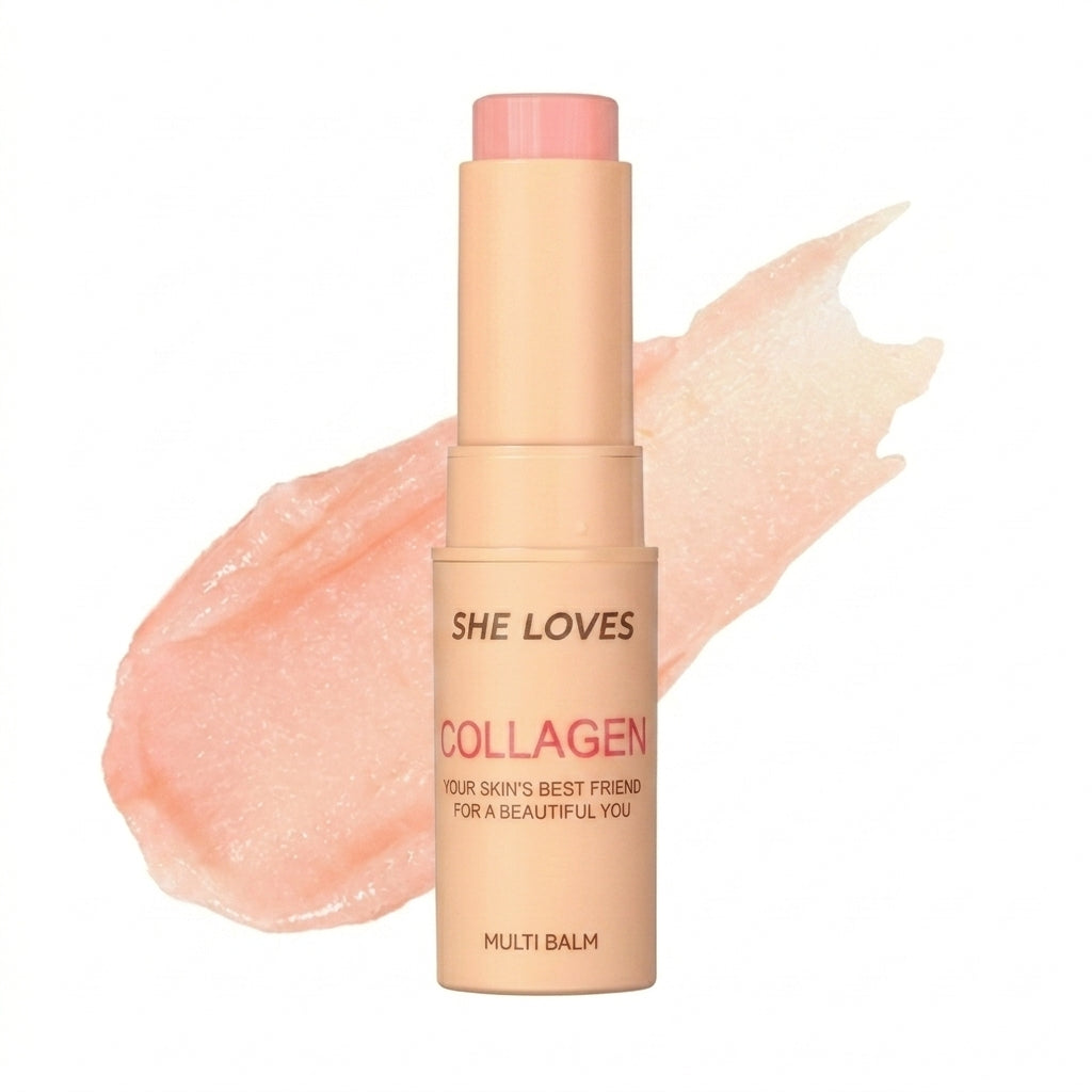2‑in‑1 Lip & Cheek Glow Stick Long‑Lasting Moisturizing for Dewy Plump Skin