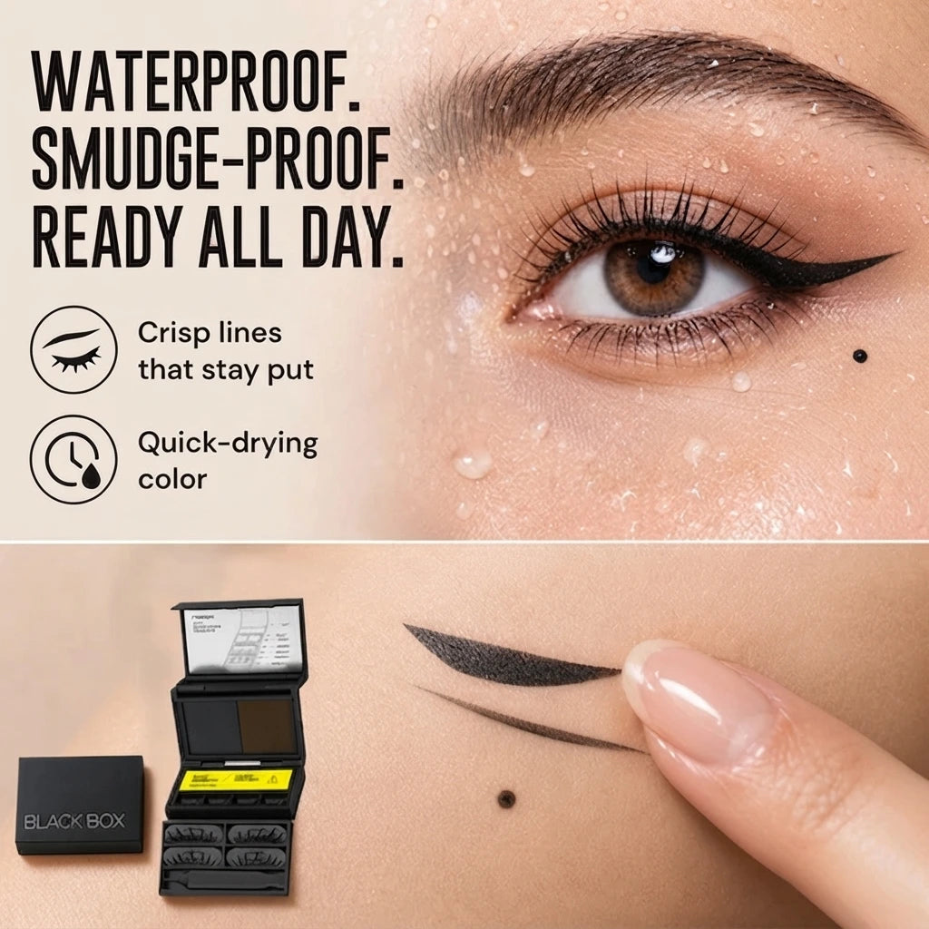 Eye Stamp Kit for Perfect Eyeliner & Lashes in Seconds