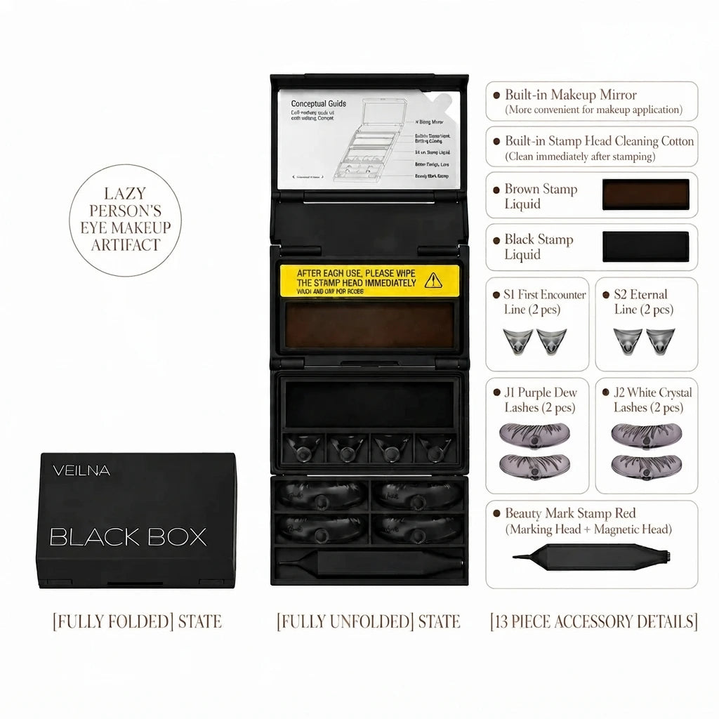 Eye Stamp Kit for Perfect Eyeliner & Lashes in Seconds