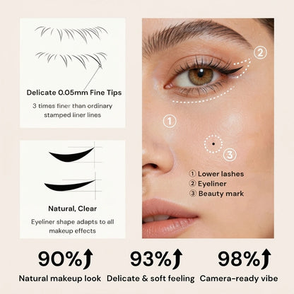 Eye Stamp Kit for Perfect Eyeliner & Lashes in Seconds