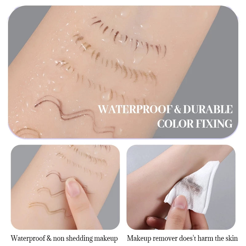 Aprolo Dual-Tip Eyebrow Pencil – Waterproof, Smudge-Proof, Natural Look