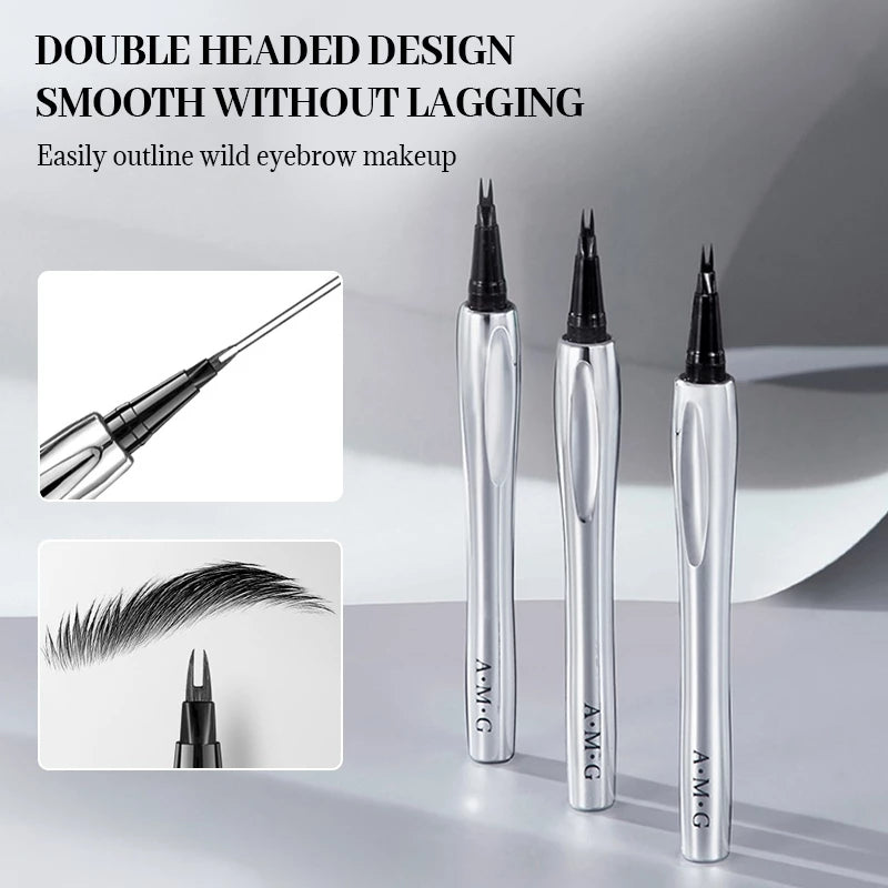 Aprolo Dual-Tip Eyebrow Pencil – Waterproof, Smudge-Proof, Natural Look