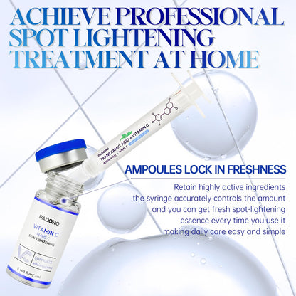 Padoro Tranexamic Acid Serum with Gold Vitamin C – Dark Spots & Anti-Aging